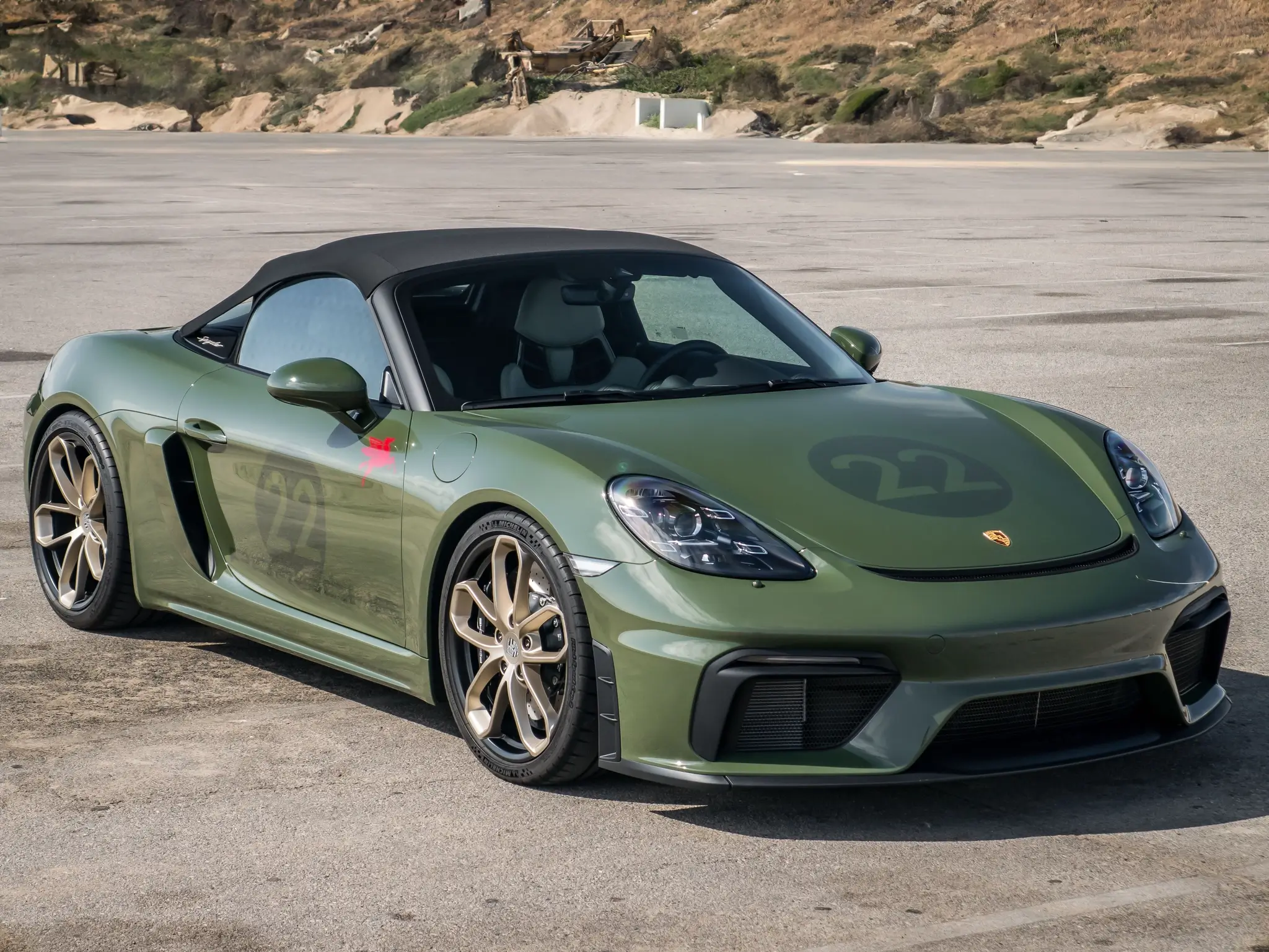 2022 Porsche 718 Spyder sold for $235,000