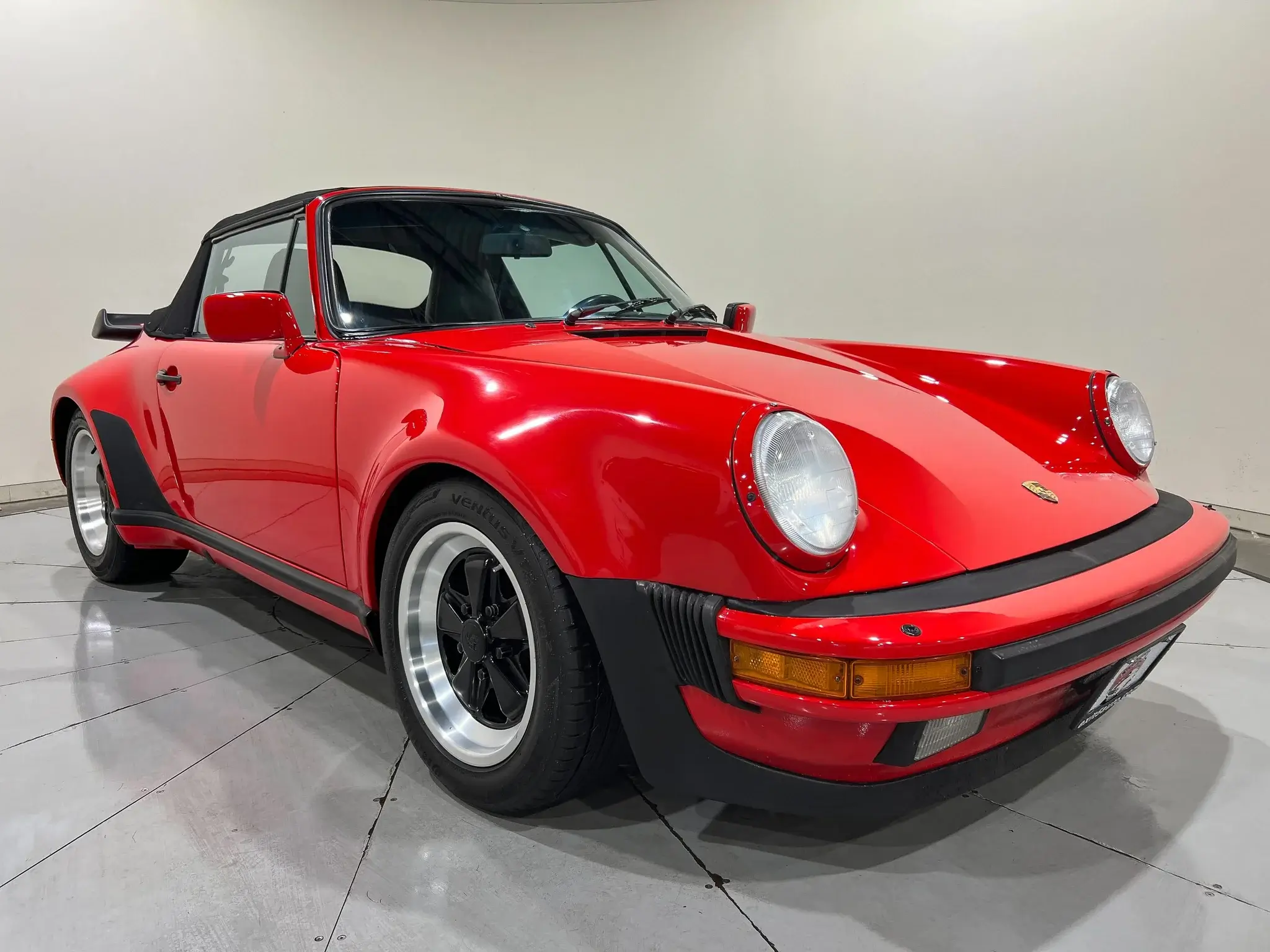 1988 Porsche 911 Turbo Cabriolet sold for $85,000