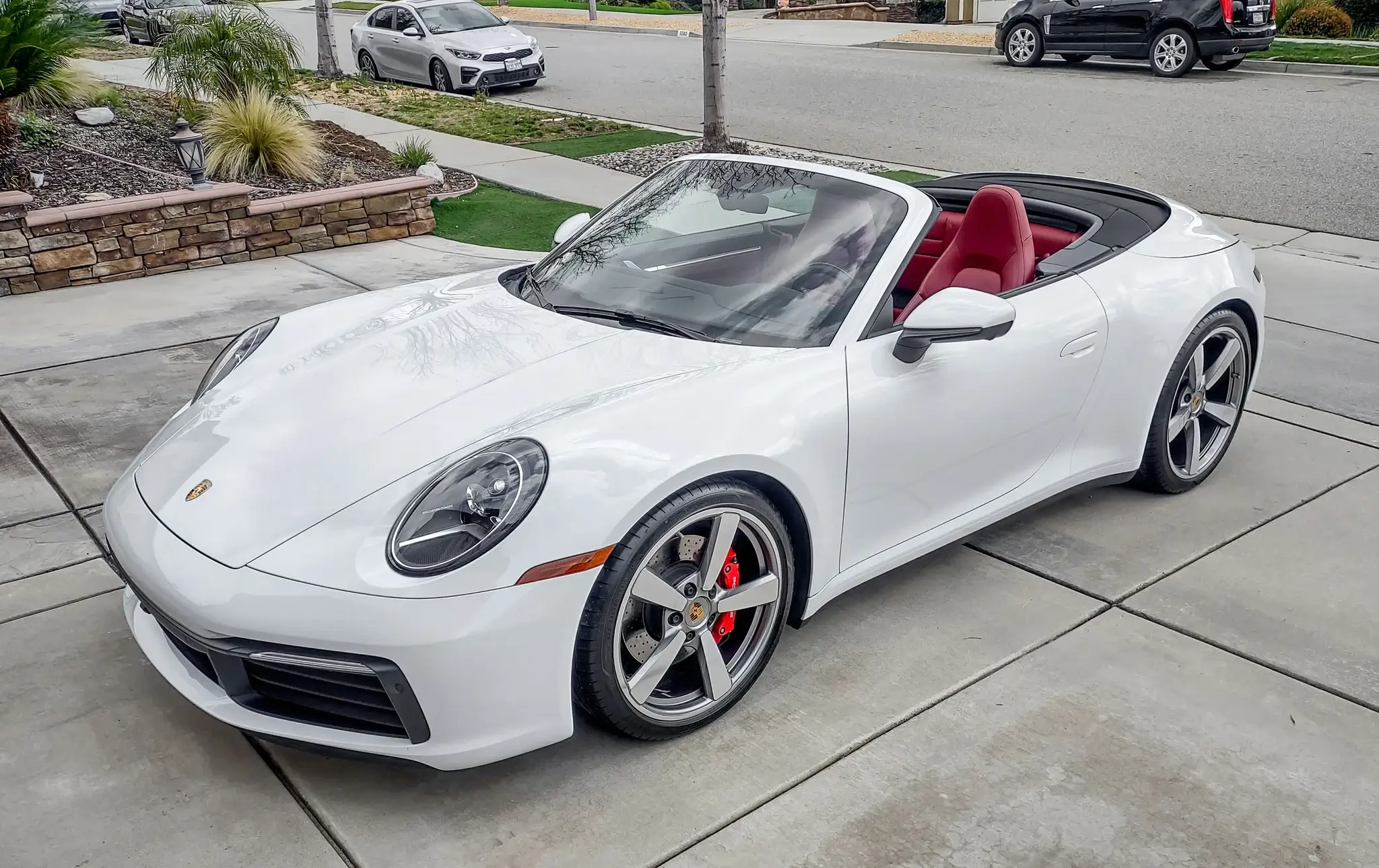 2020 Porsche 911 Carrera 4S Cabriolet sold for $128,000