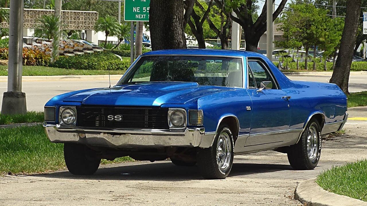 1972 Chevrolet El Camino SS sold for $20,475