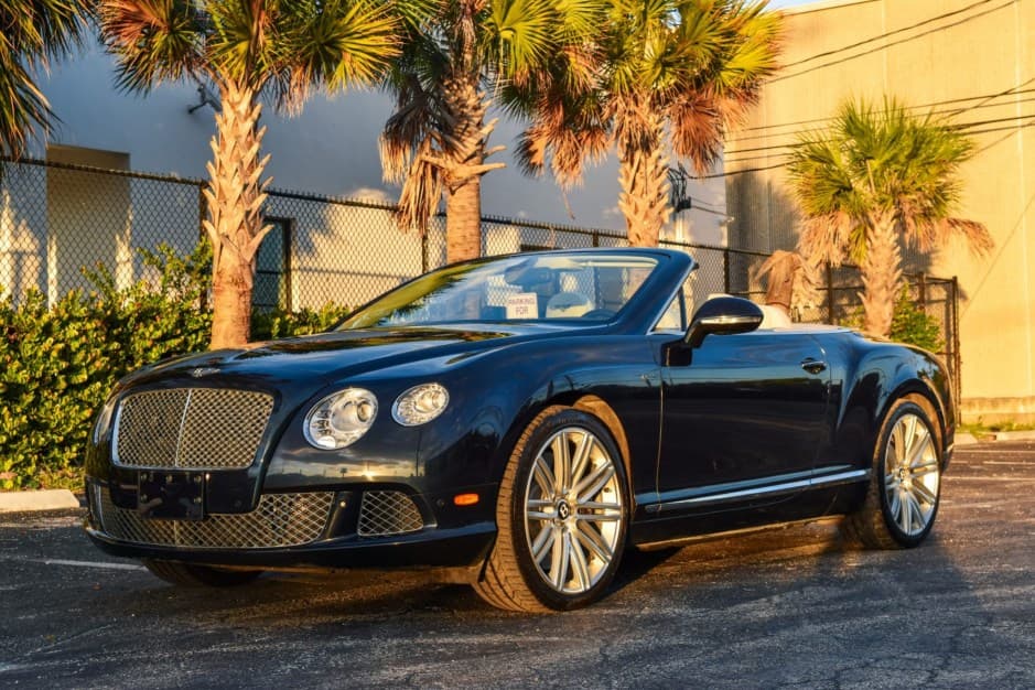 2014 Bentley Continental GTC (2012-2018) sold for $59,600