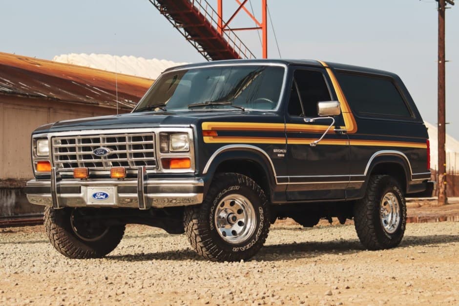 1986 Ford Bronco 3rd Generation 1980-1986 sold for $49,888