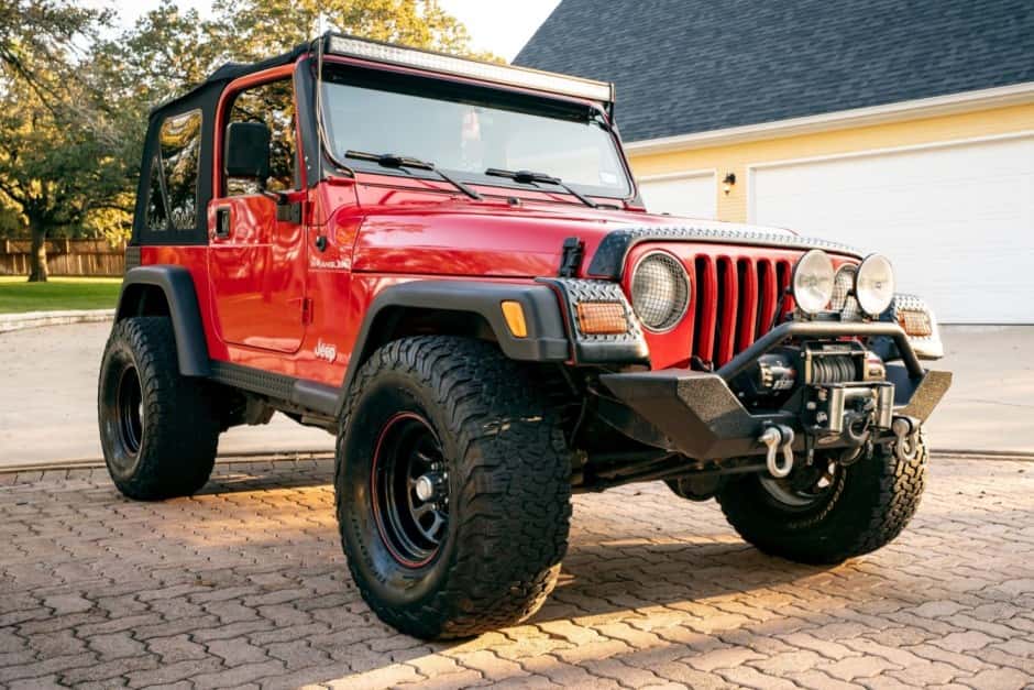 2002 Jeep Wrangler TJ (1997-2006) sold for $13,250