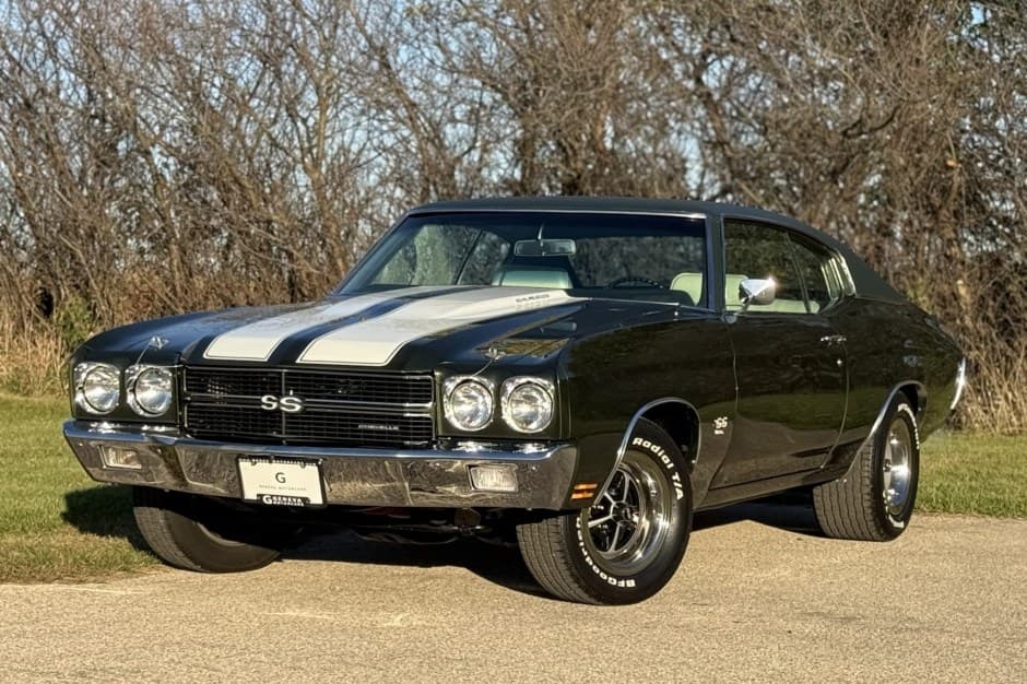 1970 Chevrolet Chevelle sold for $56,000