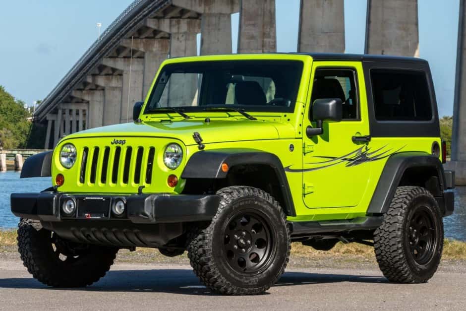 2012 Jeep Wrangler JK (2007-2018) sold for $15,500
