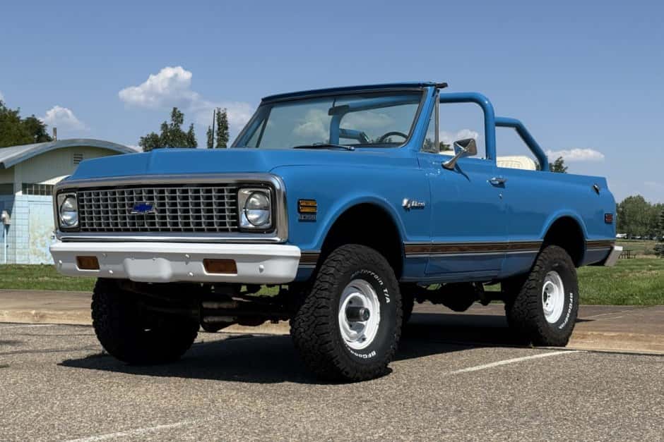 1972 Chevrolet K5 Blazer 1969-1972 sold for $45,500