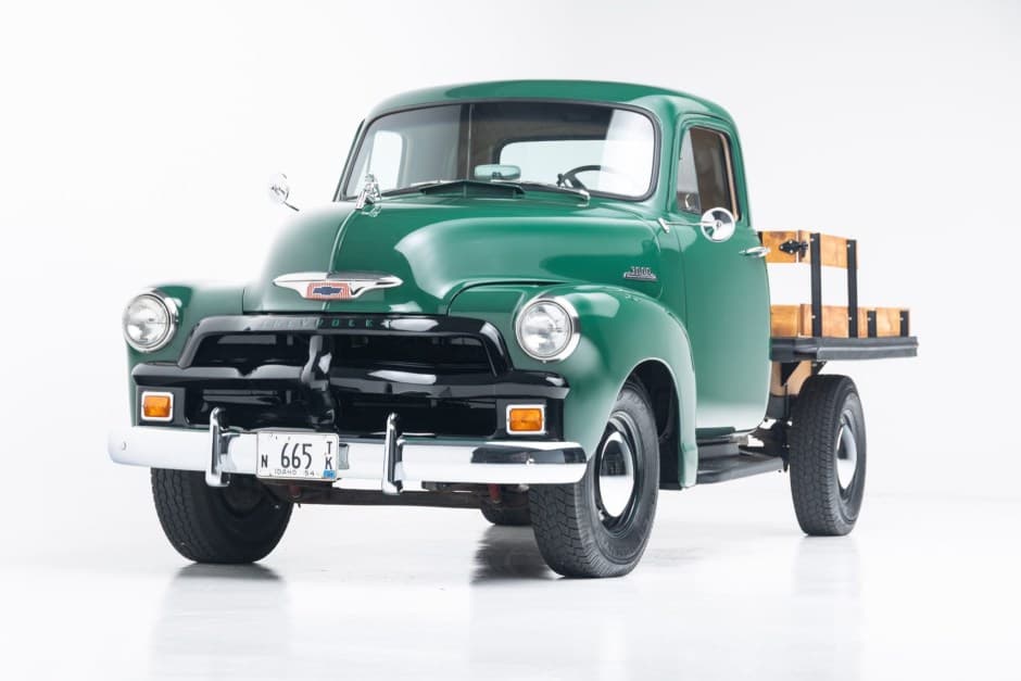 1954 Chevrolet Advance Design Pickup (1947-1955) sold for $21,000