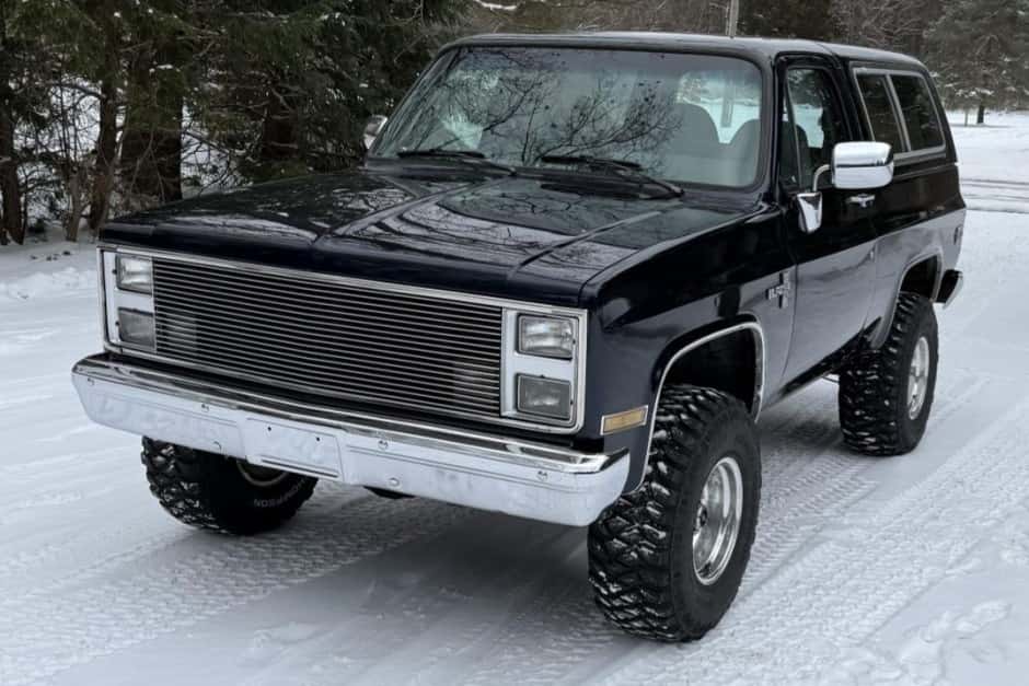 1986 Chevrolet K5 Blazer 1973-1991 sold for $21,500