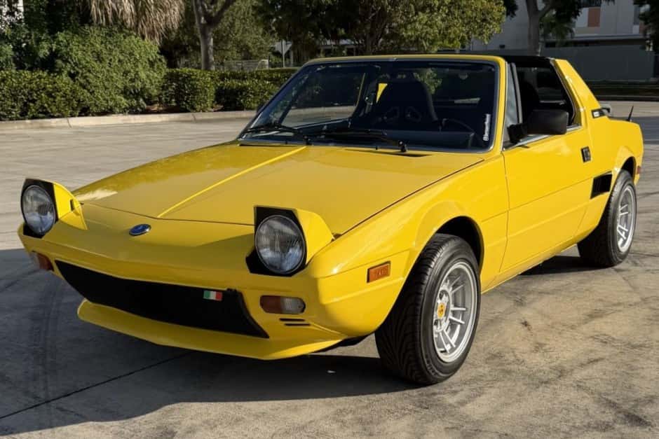 1985 Fiat X1/9 sold for $7,500