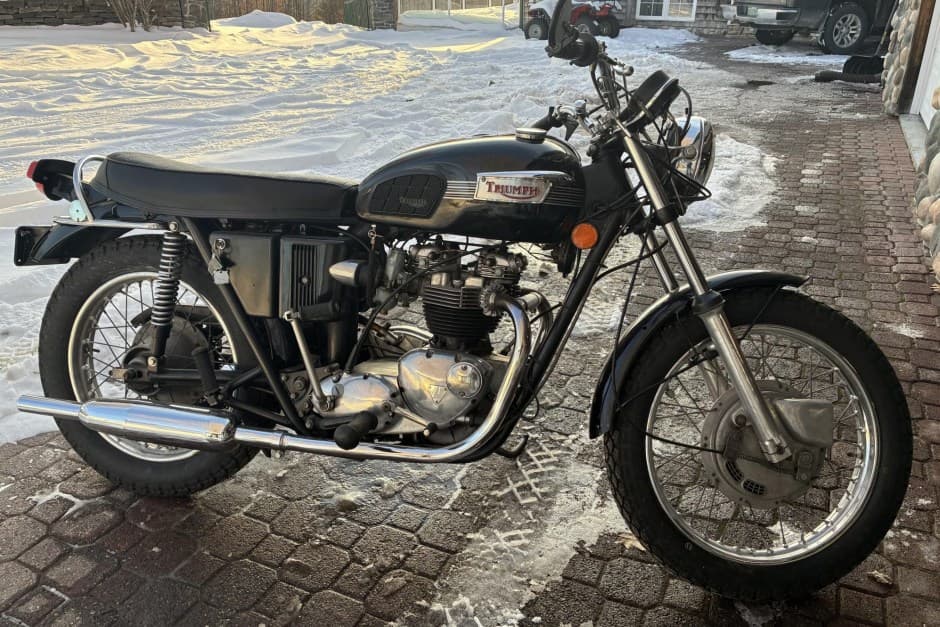 1972 Triumph Bonneville T120 sold for $6,000