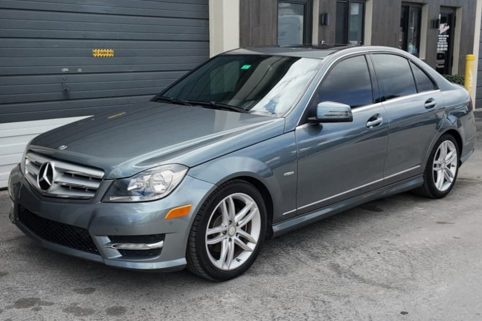 2012 Mercedes-Benz W204 C-Class sold for $6,400