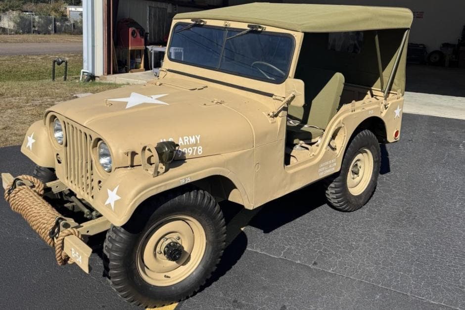 1954 Willys M38 sold for $13,000