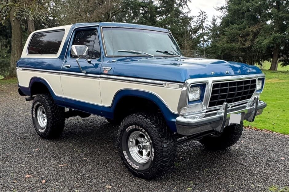 1979 Ford Bronco 2nd Generation 1978-1979 sold for $47,500