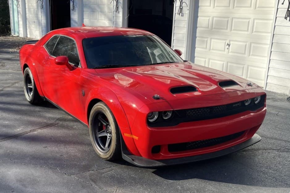 2021 Dodge Challenger SRT Demon & Super Stock sold for $75,000
