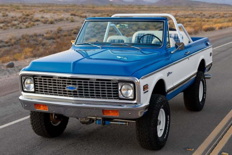 1972 Chevrolet K5 Blazer 1969-1972 sold for $217,500