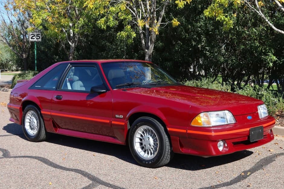 1989 Ford Fox-Body Mustang sold for $38,500