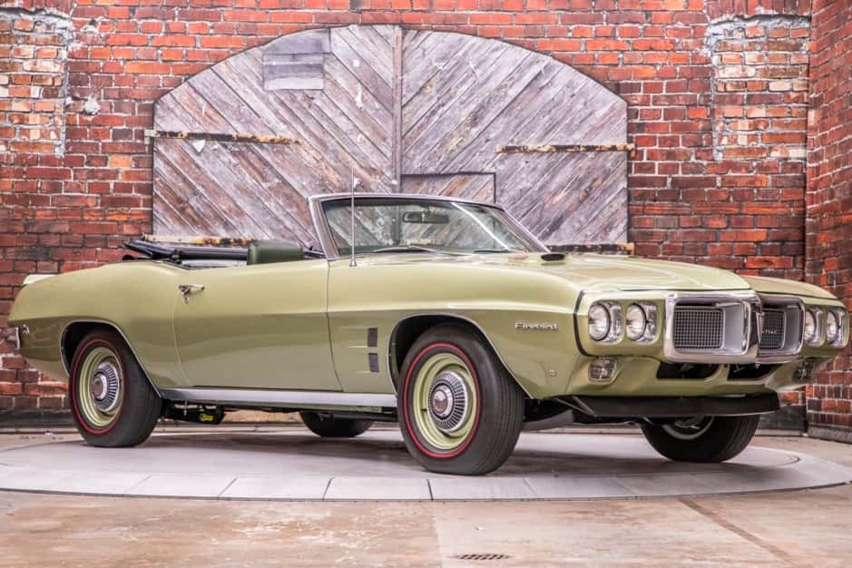 1969 Pontiac Firebird (1st Generation – 1967-1969) sold for $51,000