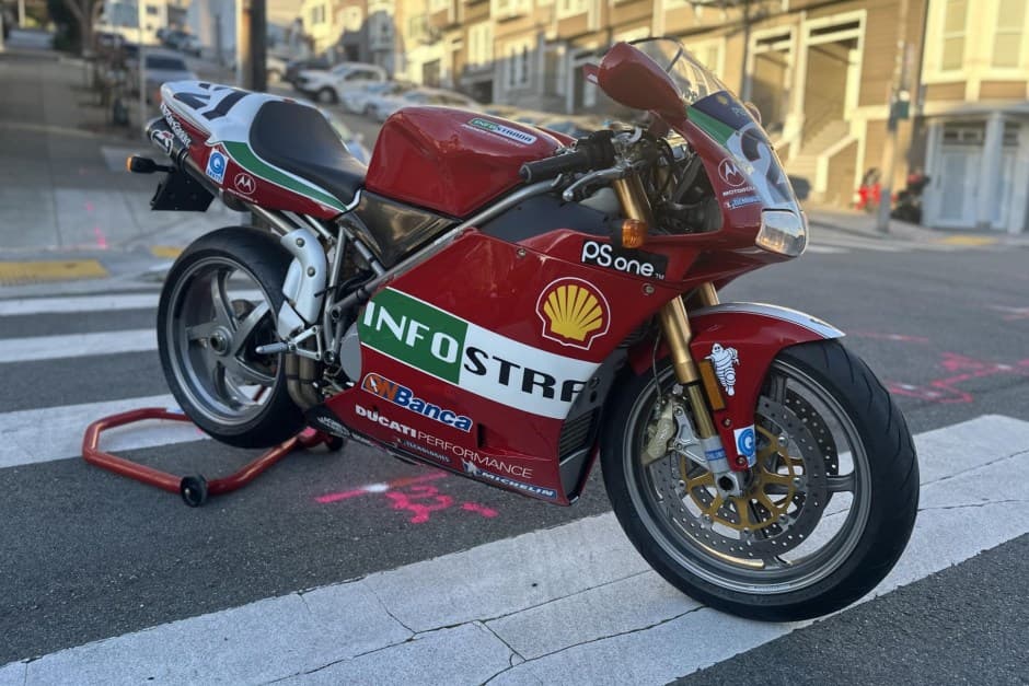 2002 Ducati 998 sold for $24,000