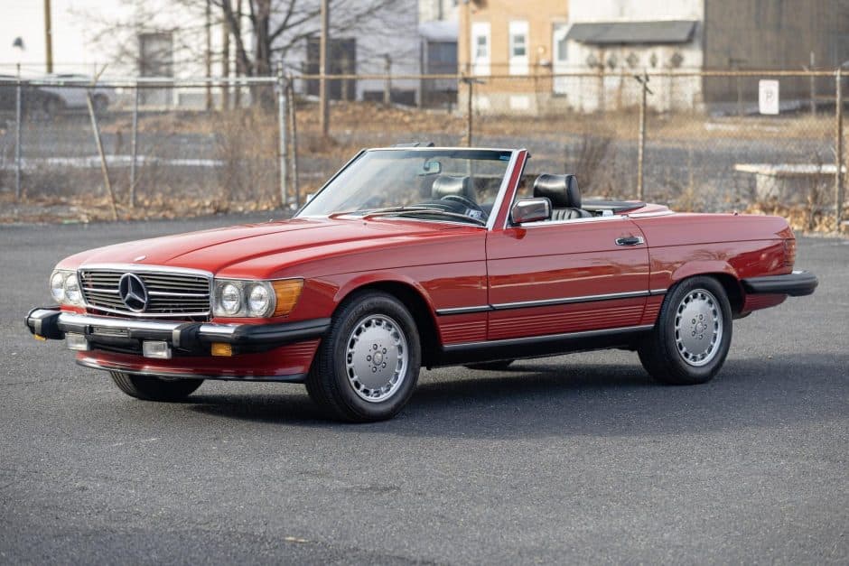 1987 Mercedes-Benz R107 SL sold for $31,250