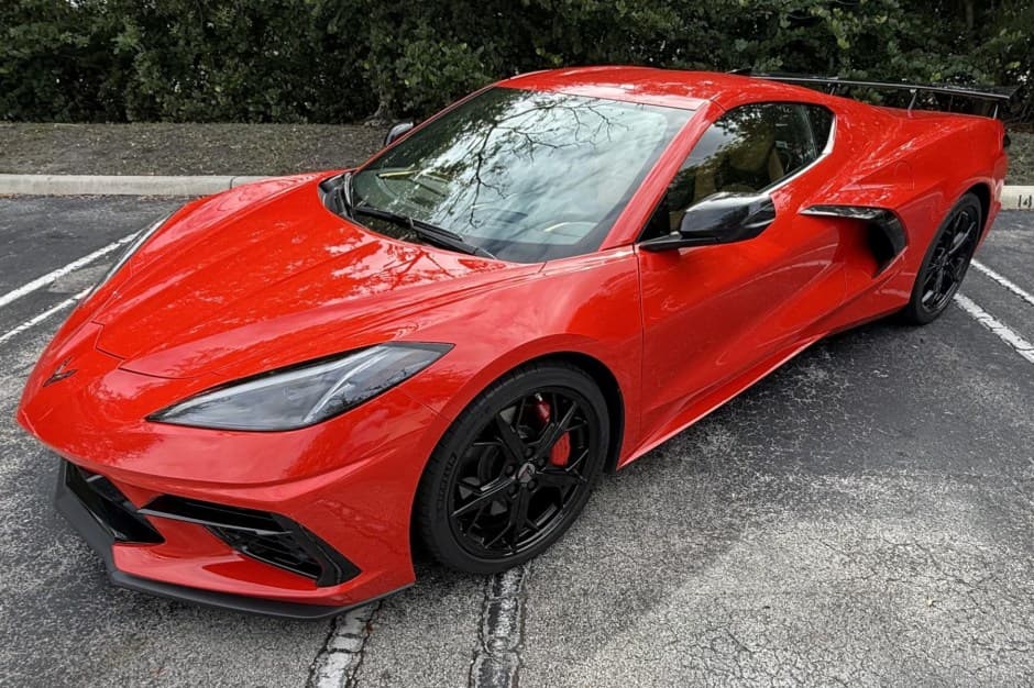 2020 Chevrolet Corvette C8 Stingray Coupe sold for $59,500