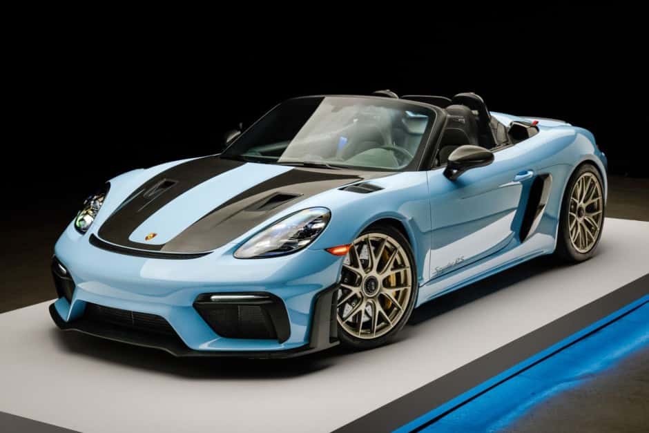 2024 Porsche 982 718 Boxster sold for $214,000