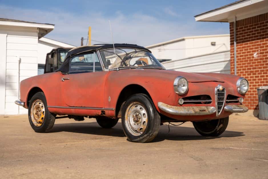 1962 Alfa Romeo 750/101 Series Giulietta & Giulia sold for $6,100