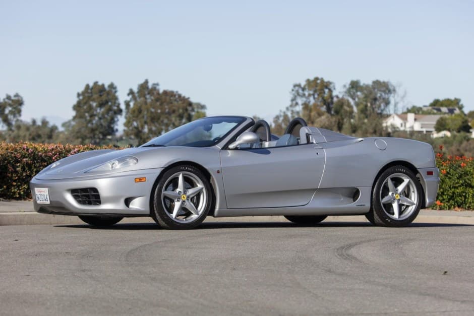 2003 Ferrari 360 sold for $96,000