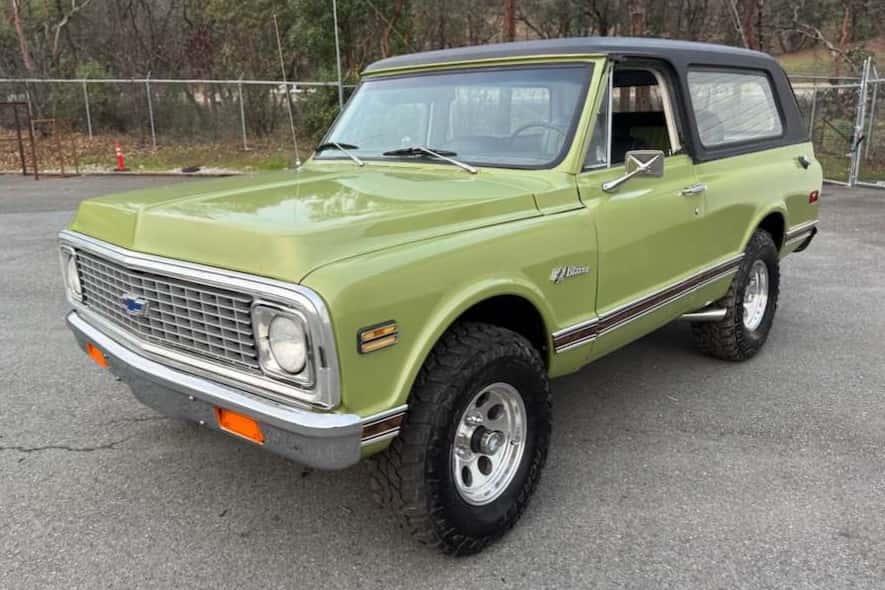 1972 Chevrolet K5 Blazer 1969-1972 sold for $39,750