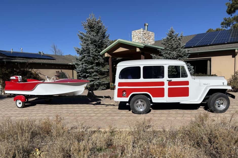 1957 Willys Jeep Wagon sold for $16,750