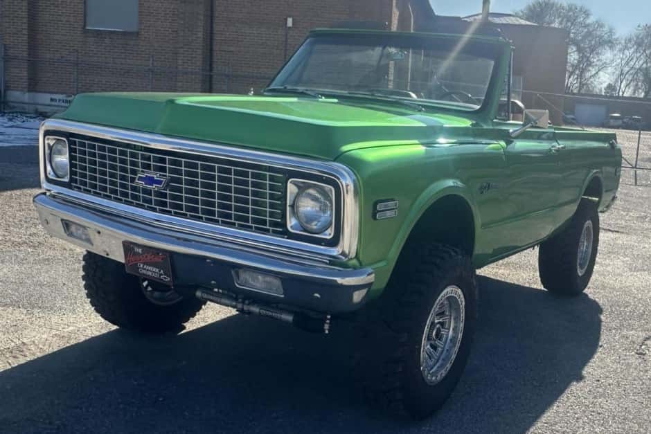 1972 Chevrolet K5 Blazer 1969-1972 sold for $54,500
