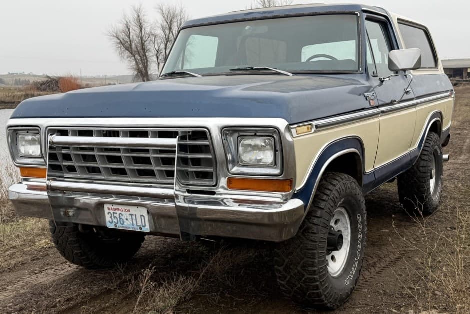 1979 Ford Bronco 2nd Generation 1978-1979 sold for $19,750