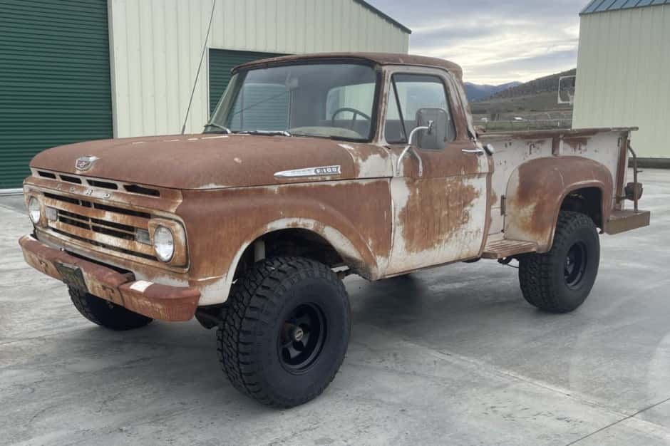 1962 Ford F-Series 1961-1966 sold for $7,900