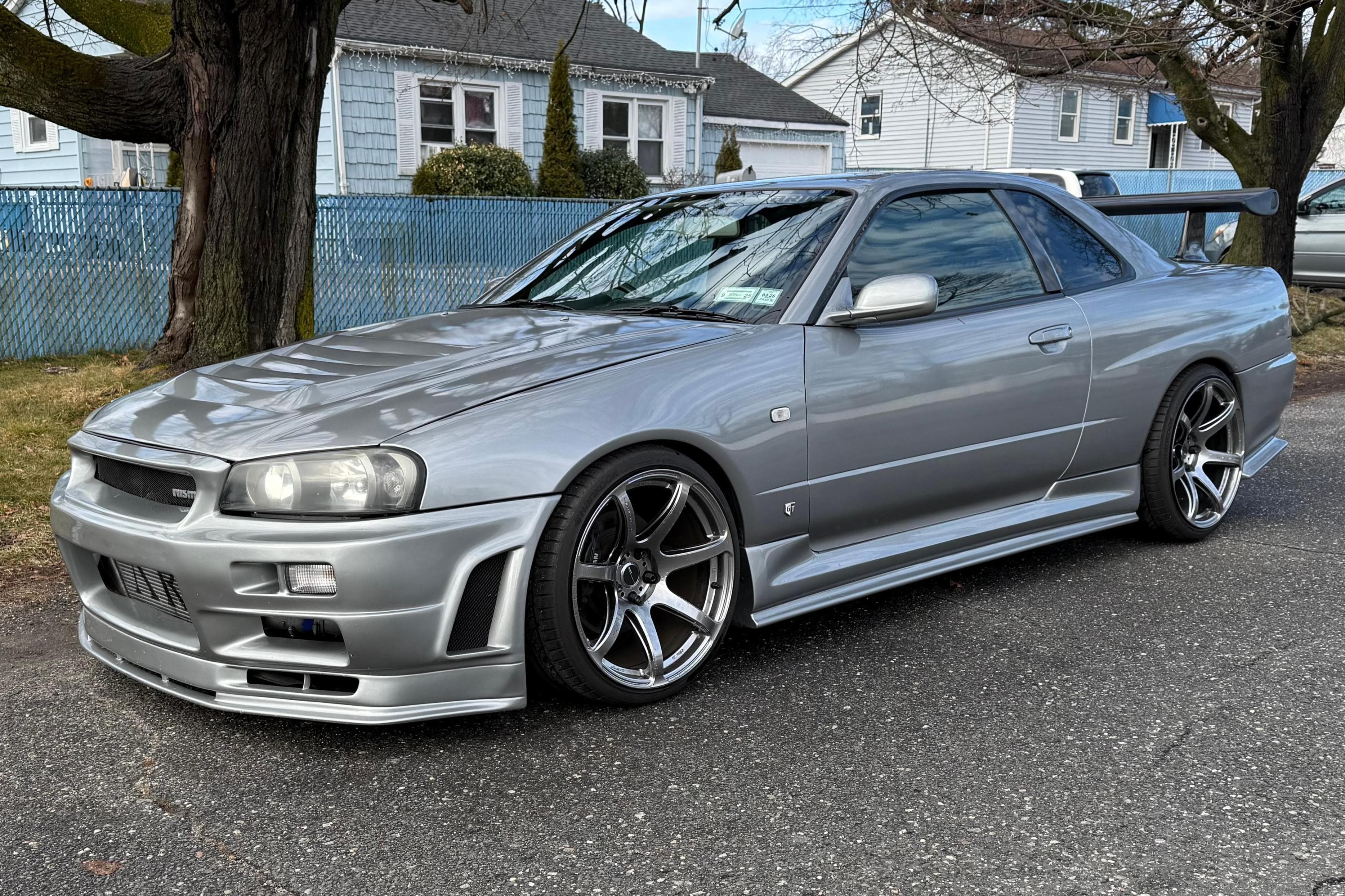 1998 Nissan R34 Skyline sold for $38,300