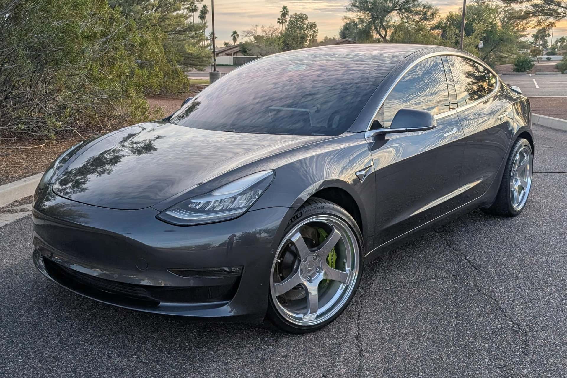 2018 Tesla Model 3 sold for $16,555