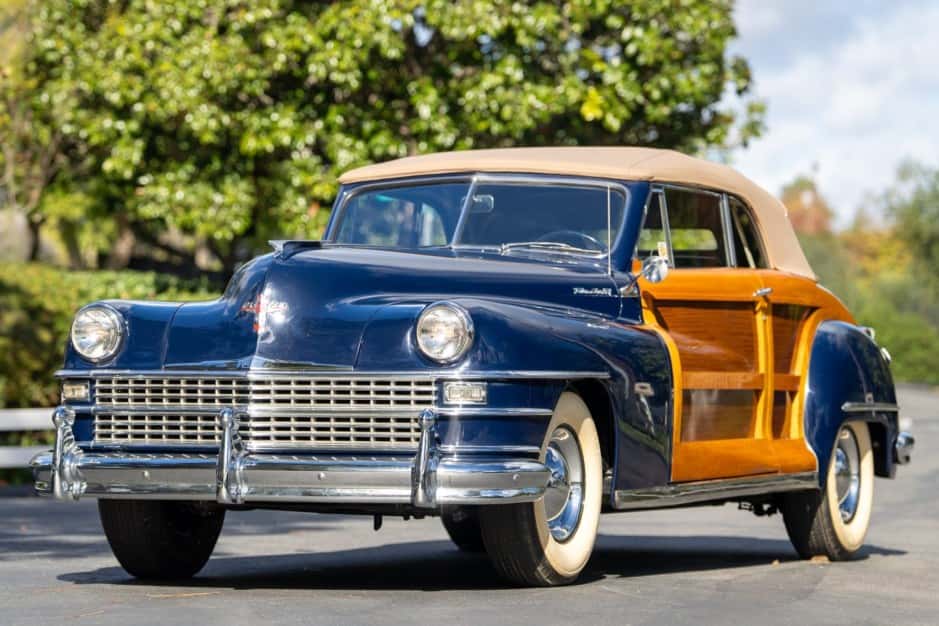 1948 Chrysler Town & Country sold for $49,000