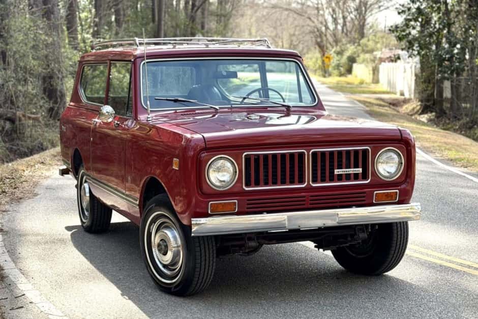 1973 International Harvester Scout II sold for $41,973
