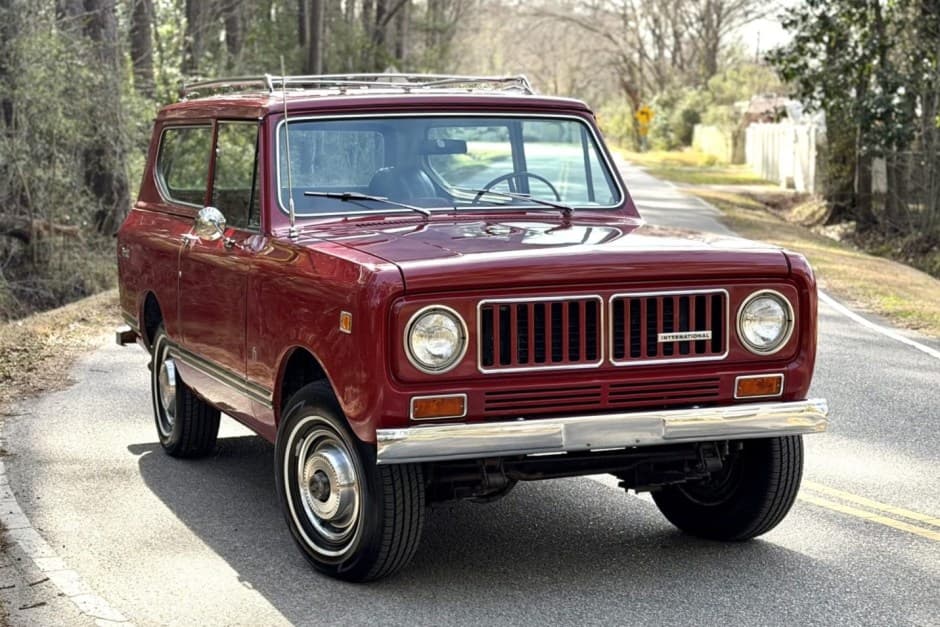 1973 International Harvester Scout II sold for $41,973