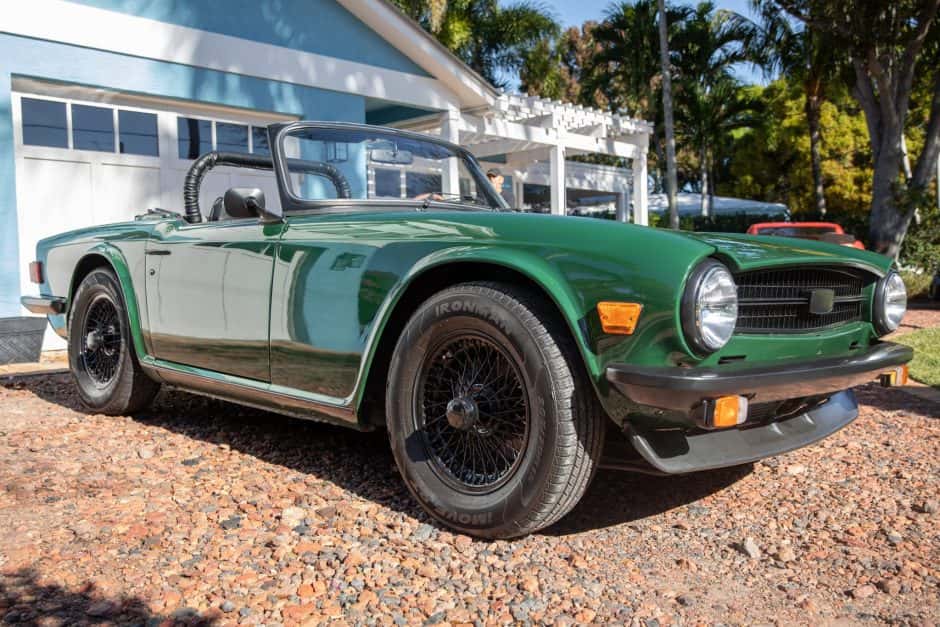 1975 Triumph TR6 sold for $16,500