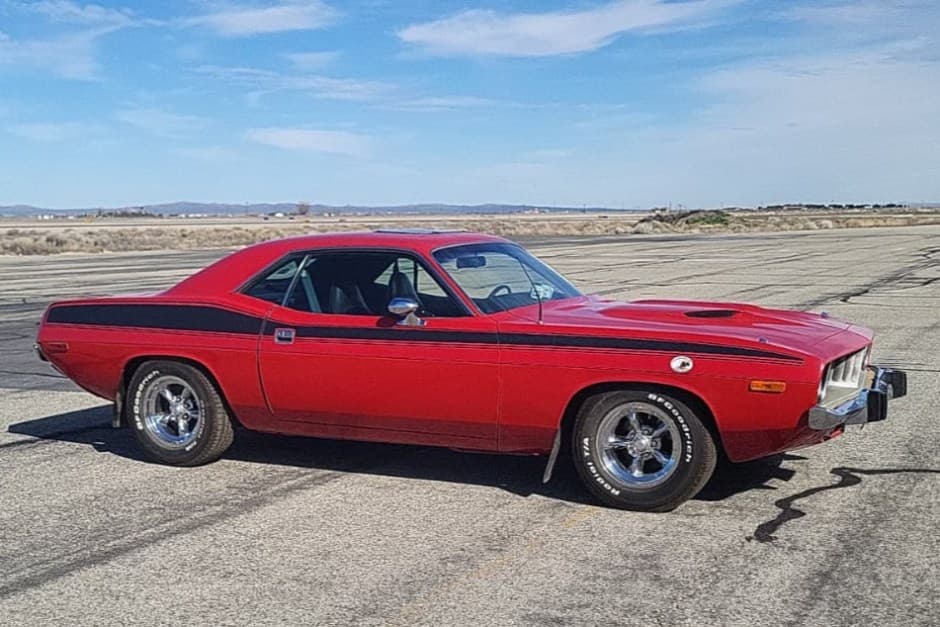 1973 Plymouth Barracuda sold for $28,500