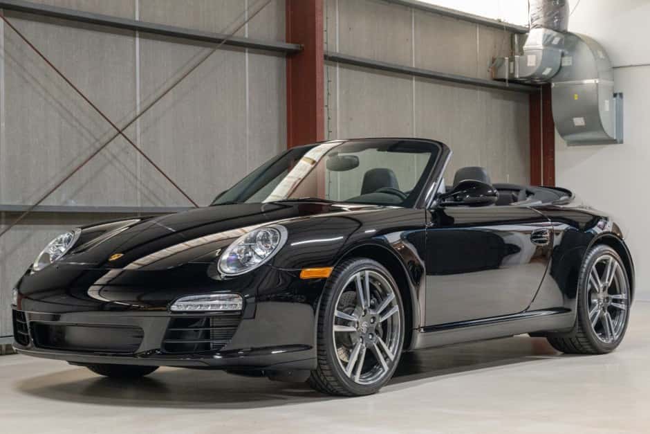 2012 Porsche 997 911 Carrera Black Edition sold for $86,500