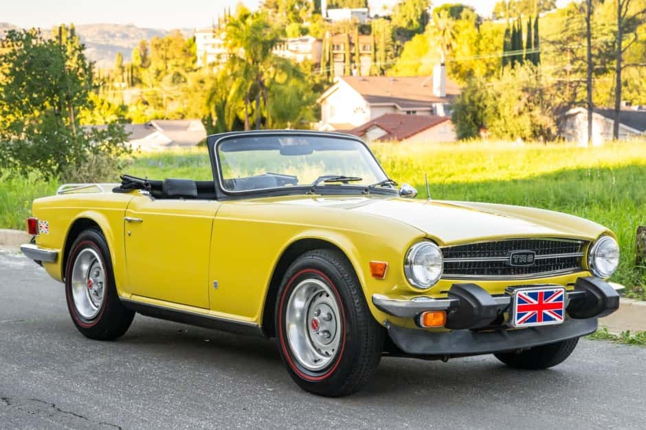 1976 Triumph TR6 sold for $26,000