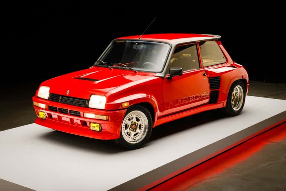 1985 Renault R5 Turbo sold for $121,000