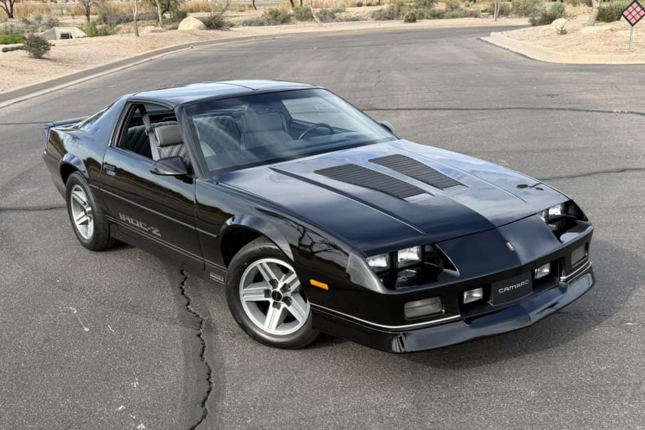 1987 Chevrolet Camaro (3rd Generation – 1982-1992) sold for $36,000