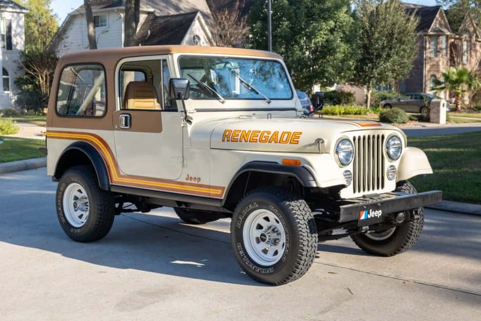 1986 Jeep CJ-7 sold for $25,500