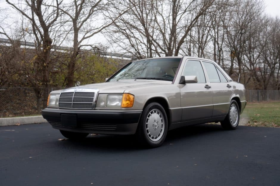 1991 Mercedes-Benz W201 190 sold for $12,700