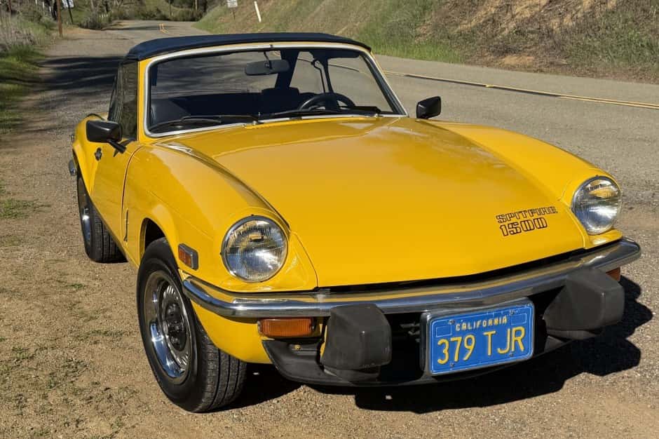 1977 Triumph Spitfire sold for $10,600