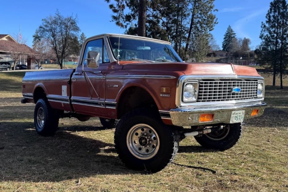 1971 Chevrolet C/K (1967-1972) sold for $18,000