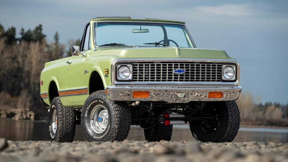 1971 Chevrolet K5 Blazer 1969-1972 sold for $115,000