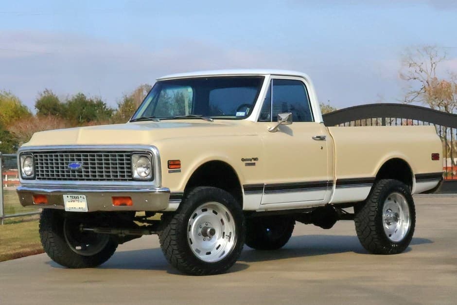 1972 Chevrolet C/K (1967-1972) sold for $37,000