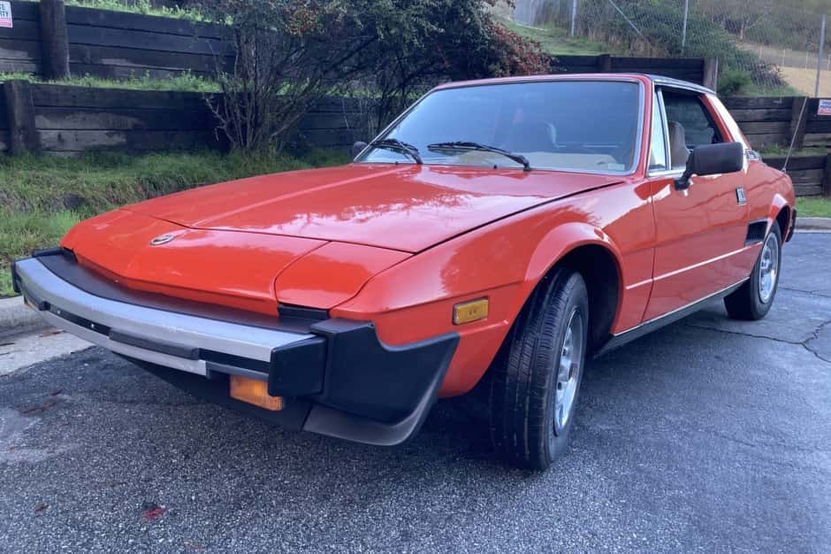 1979 Fiat X1/9 sold for $13,809